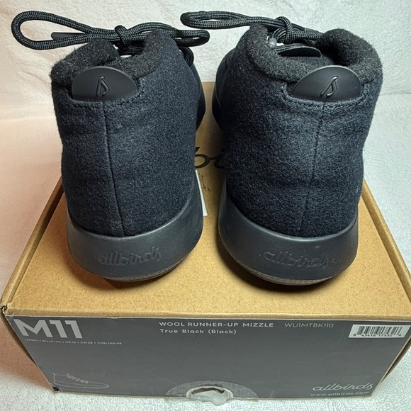 Allbirds Men’s Wool Runner-up Mizzle – Natural Black - Picture 2 of 9